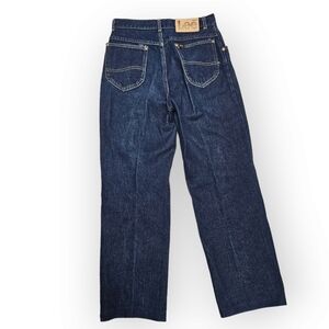 Vintage 80s  Lee Women's Cotton Jeans Junior's Size 11 High Waist Mom Je…